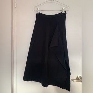 Babaton Nylon Midi Skirt